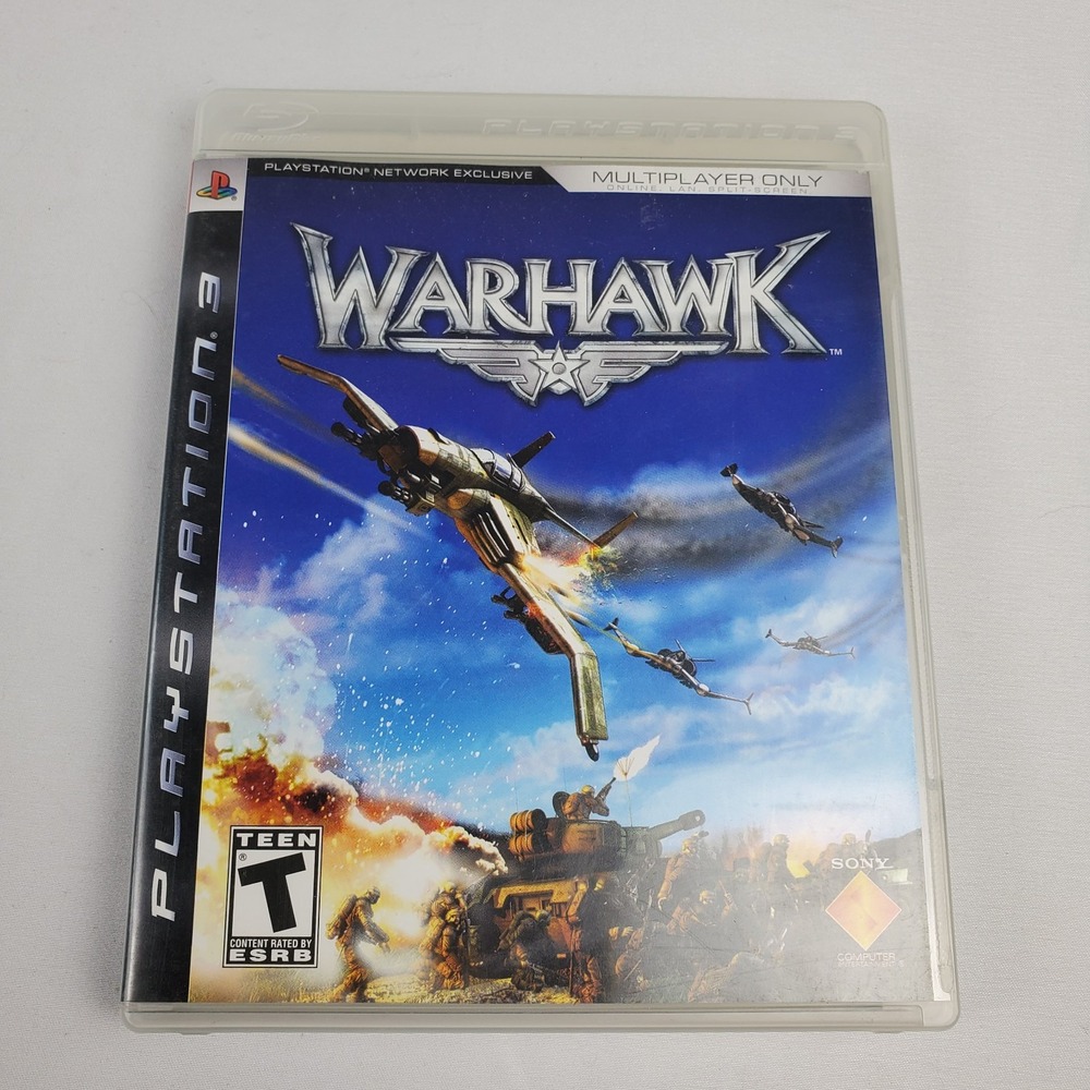 Warhawk Sony PlayStation 3 Ps3 Complete CIB Pre Owned Used